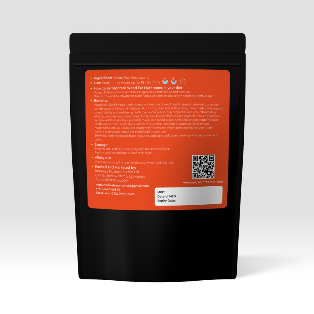 Dried Wood Ear Mushrooms