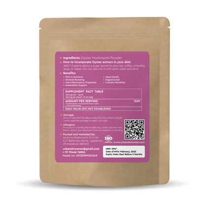 Oyster Mushroom Powder: Nourish